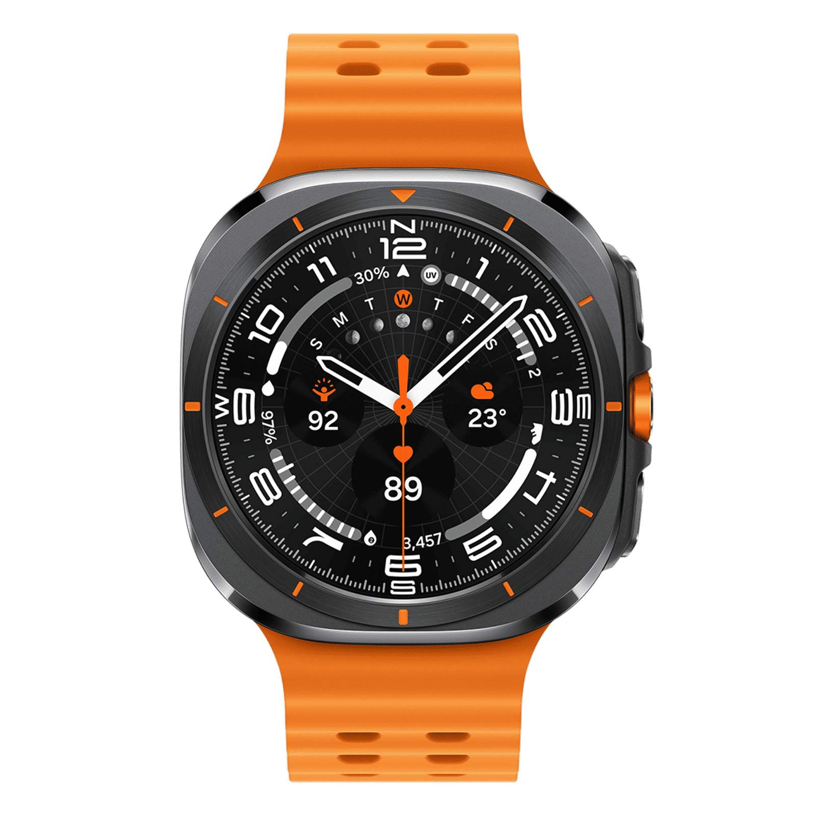 SAMSUNG Galaxy Watch Ultra 2025 GPS+BT+Wi-Fi+LTE Wear OS Smartwatch (47mm Super AMOLED Display, 3nm Processor, Fall Detection, Marine Strap)_1