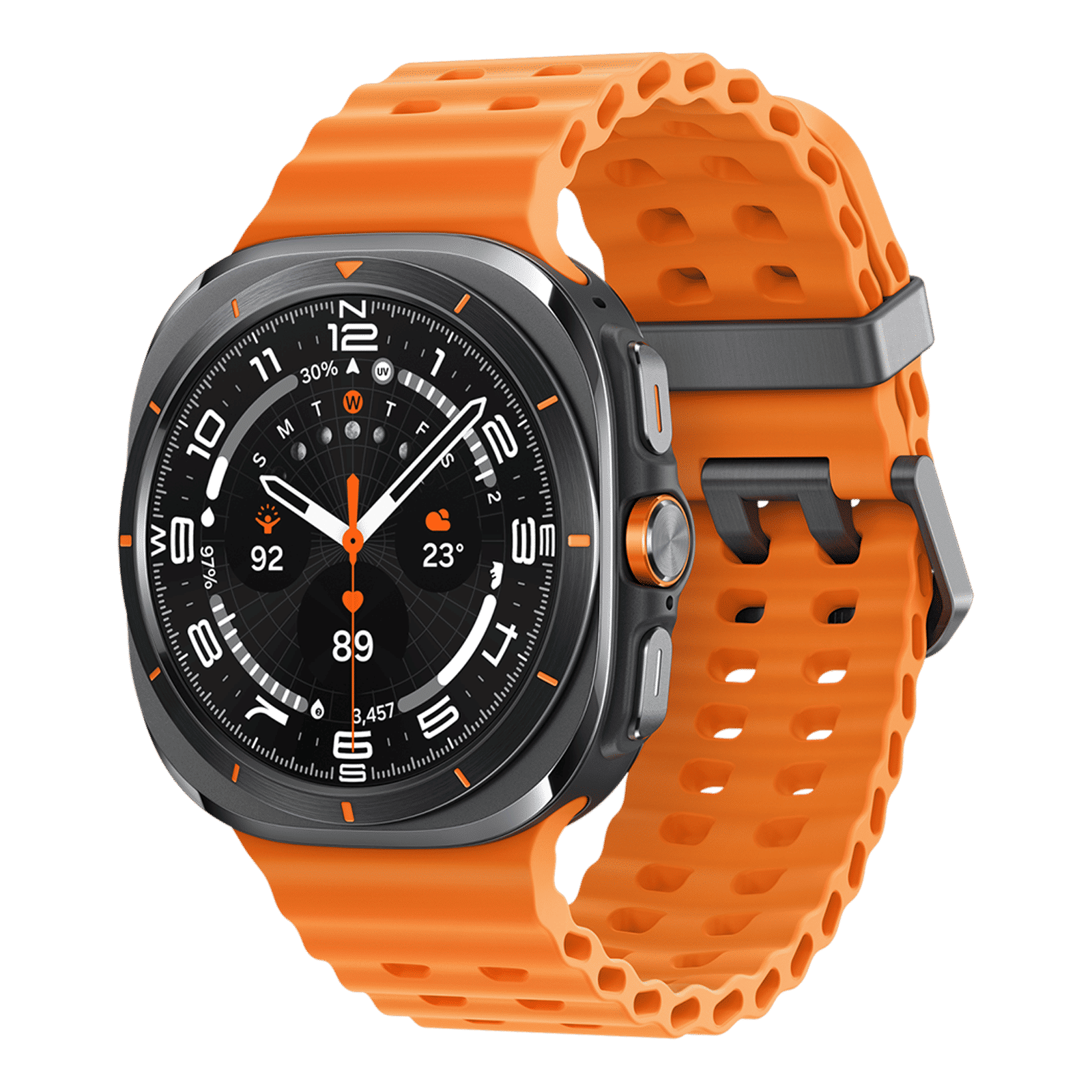 SAMSUNG Galaxy Watch Ultra 2025 GPS+BT+Wi-Fi+LTE Wear OS Smartwatch (47mm Super AMOLED Display, 3nm Processor, Fall Detection, Marine Strap)_2