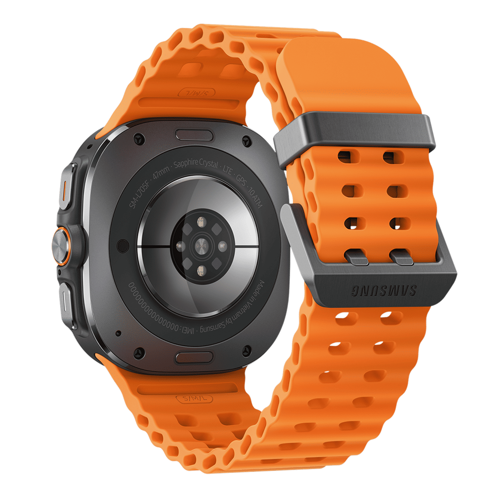 SAMSUNG Galaxy Watch Ultra 2025 GPS+BT+Wi-Fi+LTE Wear OS Smartwatch (47mm Super AMOLED Display, 3nm Processor, Fall Detection, Marine Strap)_4