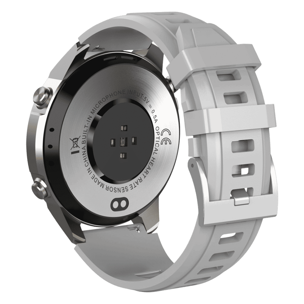 Croma Velocity X1 Smartwatch with Dual Band GPS (36.3mm AMOLED Display, 50M Water Resistant, Grey Strap)_6