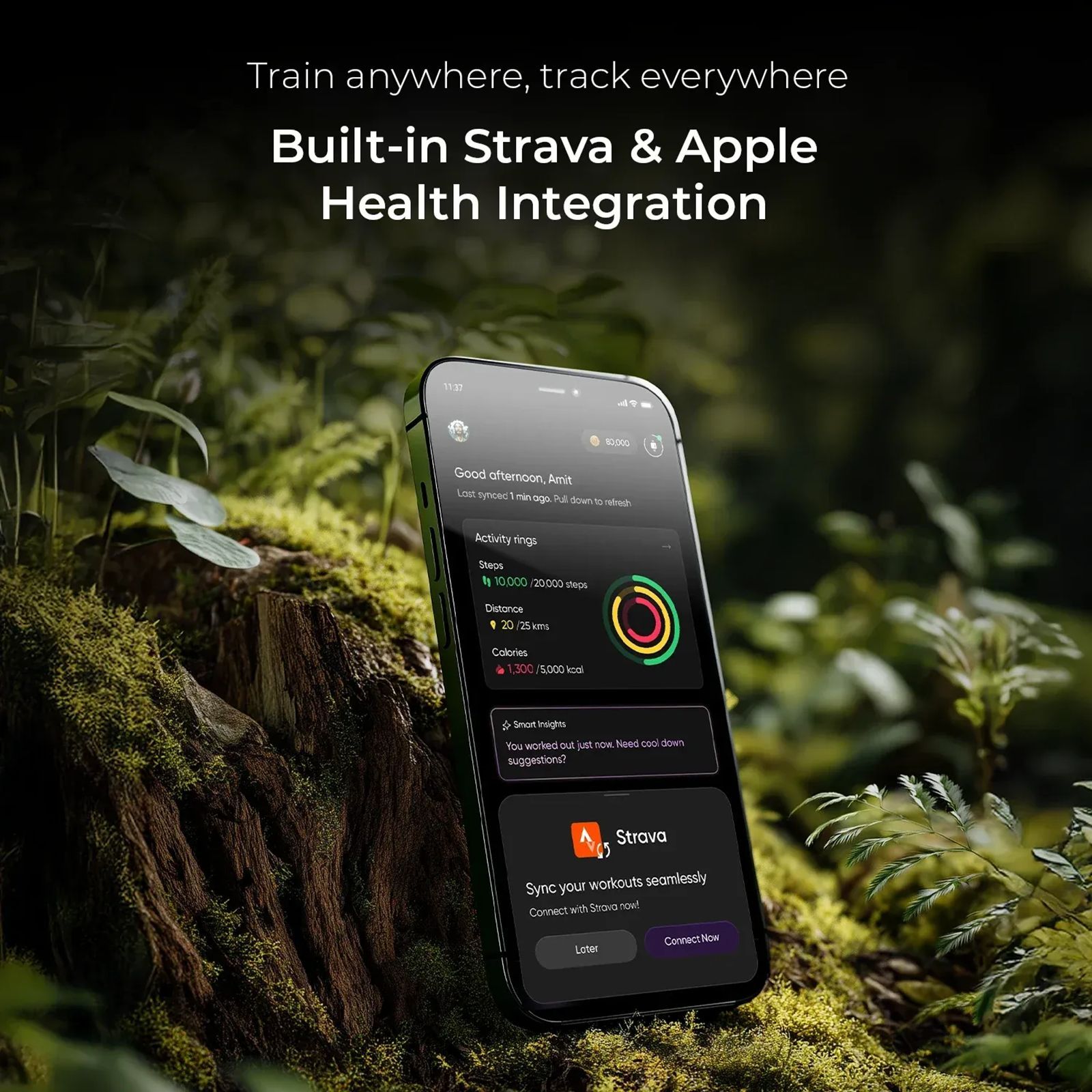 noise NoiseFit Endeavour Pro Smartwatch with Bluetooth Calling (38.1mm AMOLED Display, 5ATM Water Resistant, Carbon Black)_9