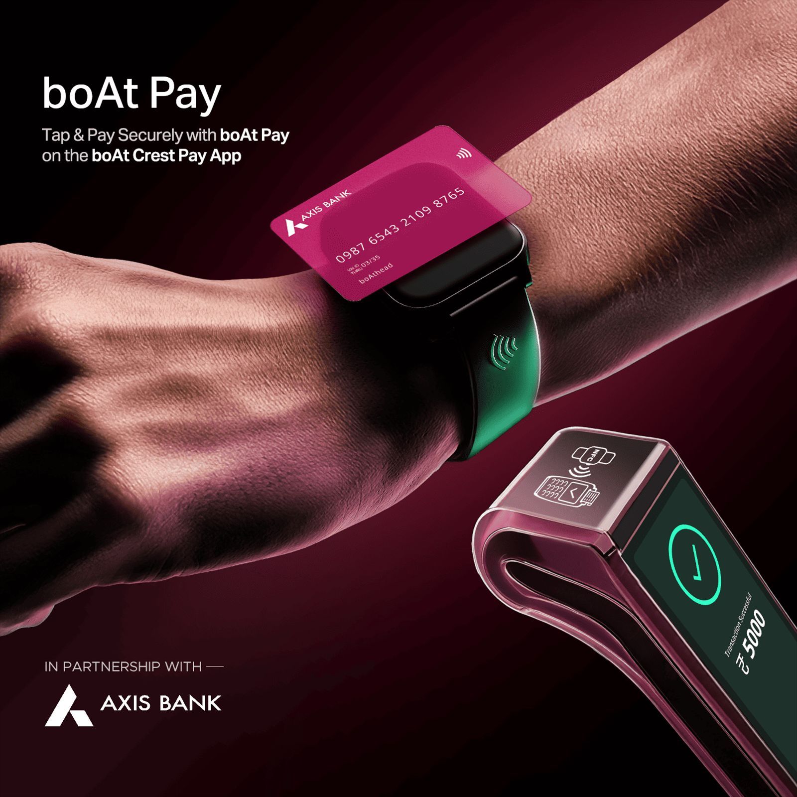 boAt Wave Fortune Smartwatch with Bluetooth Calling (49.7mm HD Display, IP68 Water Resistant, Active Black)_6