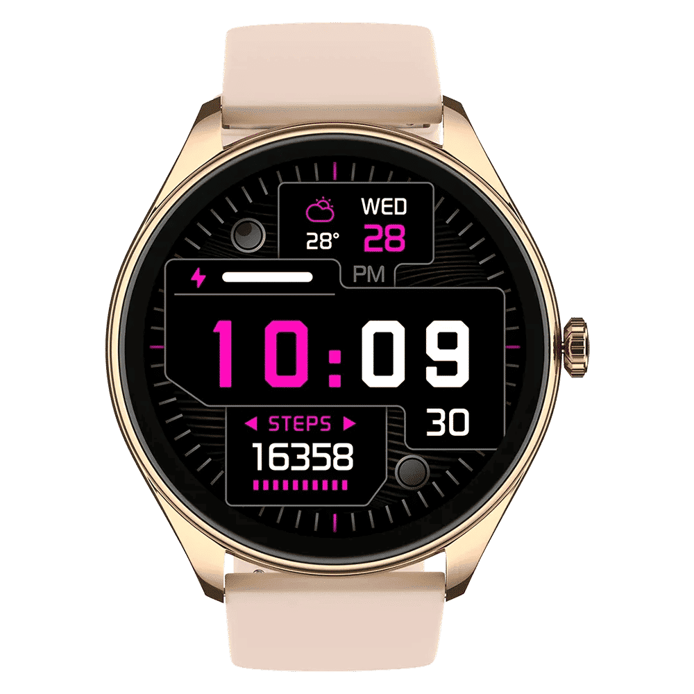 noise NoiseFit Twist 2 Smartwatch with Bluetooth Calling (36.32mm, AMOLED Display, IP67 Water Resistant, Rose Pink Strap) noise NoiseFit Twist 2 Smartwatch with Bluetooth Calling (36.32mm, AMOLED Display, IP67 Water Resistant, Rose Pink Strap)_1