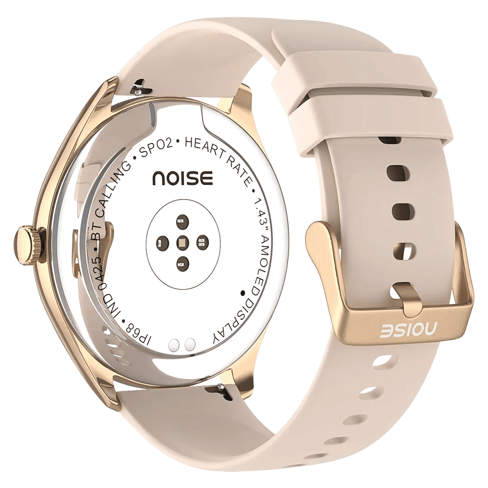 noise NoiseFit Twist 2 Smartwatch with Bluetooth Calling (36.32mm, AMOLED Display, IP67 Water Resistant, Rose Pink Strap) noise NoiseFit Twist 2 Smartwatch with Bluetooth Calling (36.32mm, AMOLED Display, IP67 Water Resistant, Rose Pink Strap)_4