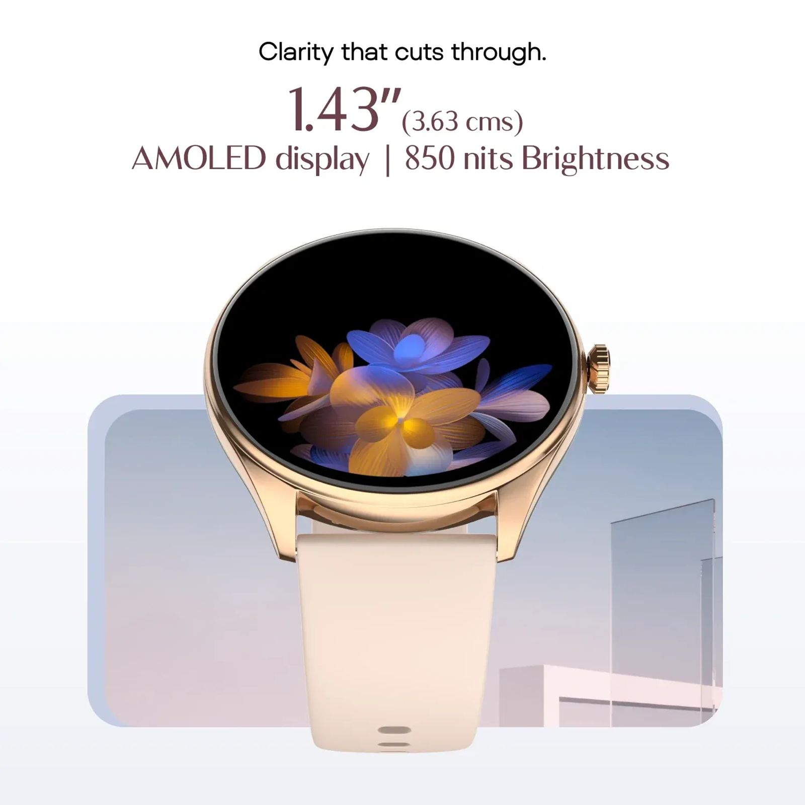 noise NoiseFit Twist 2 Smartwatch with Bluetooth Calling (36.32mm, AMOLED Display, IP67 Water Resistant, Rose Pink Strap) noise NoiseFit Twist 2 Smartwatch with Bluetooth Calling (36.32mm, AMOLED Display, IP67 Water Resistant, Rose Pink Strap)_5