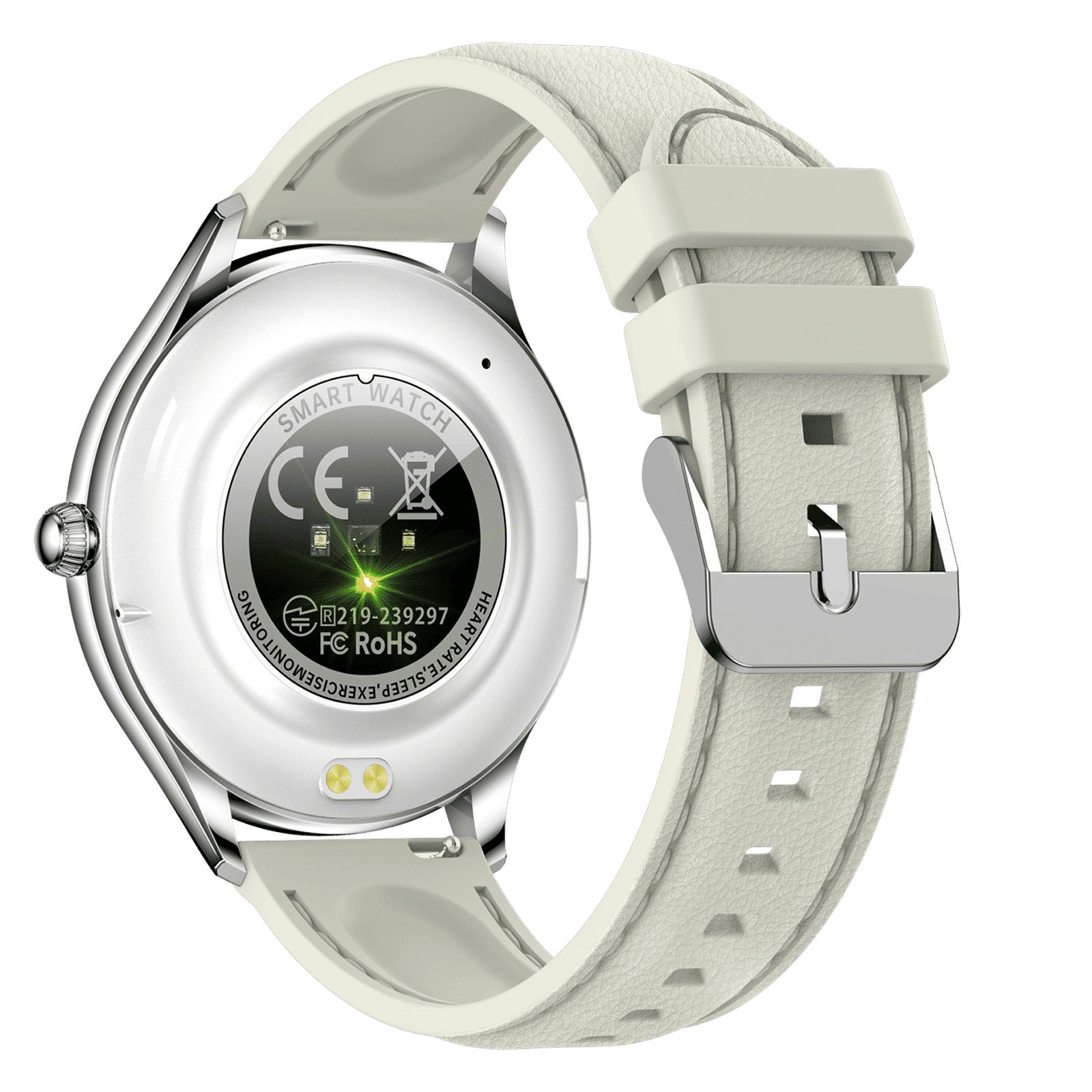 Croma Stride M1 Smartwatch with Bluetooth Calling (36.32mm AMOLED Display, IP67 Water Resistant, Black & Silver Strap) Croma Stride M1 Smartwatch with Bluetooth Calling (36.32mm AMOLED Display, IP67 Water Resistant, Black & Silver Strap)_4