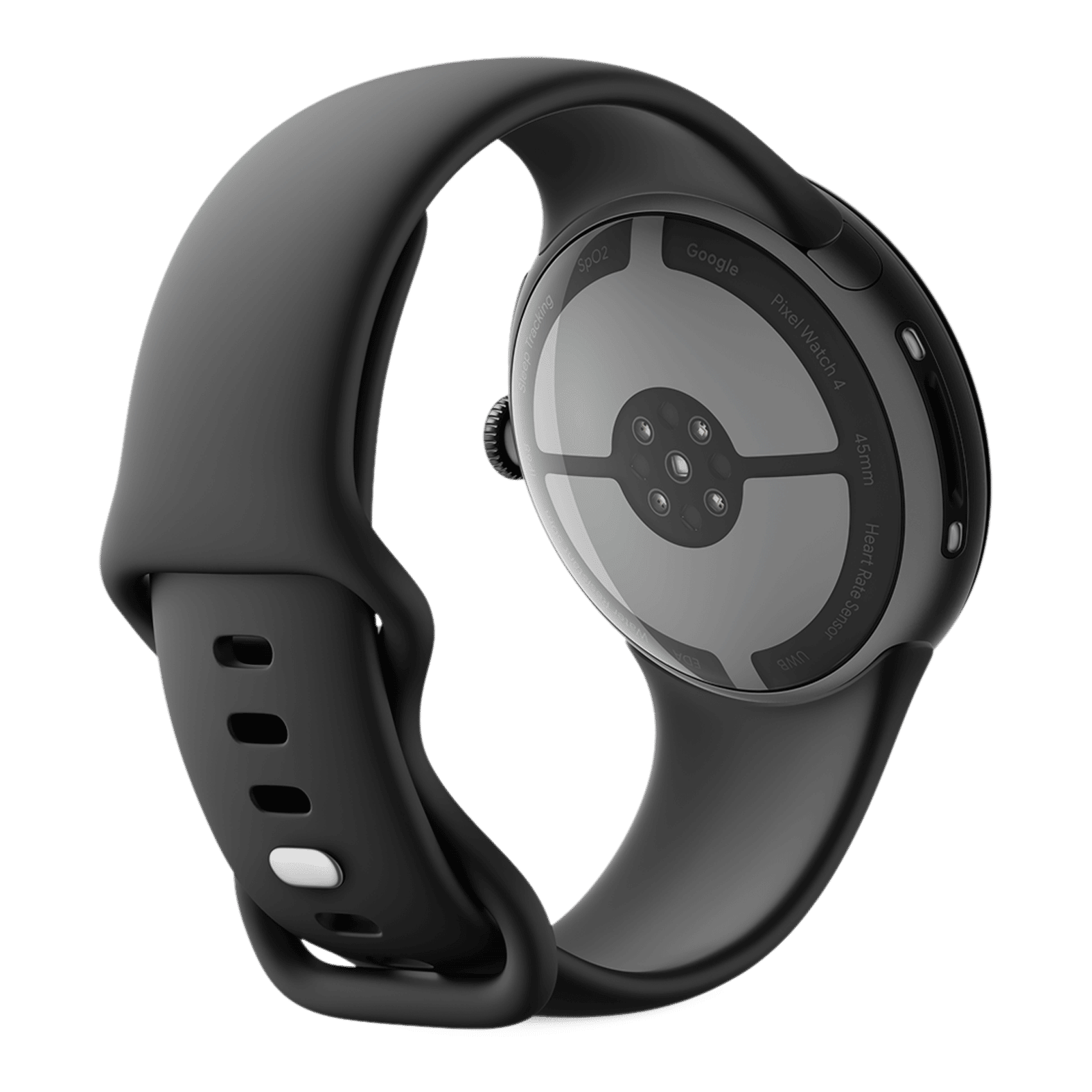 Google Pixel Watch 4 Wi-Fi+Bluetooth Wear OS 6.0 Smartwatch (45mm AMOLED LTPO Display, Qualcomm Snapdragon W5 Gen 2 Cortex-M55, Health Tracking Insights, Obsidian Active Band)_4