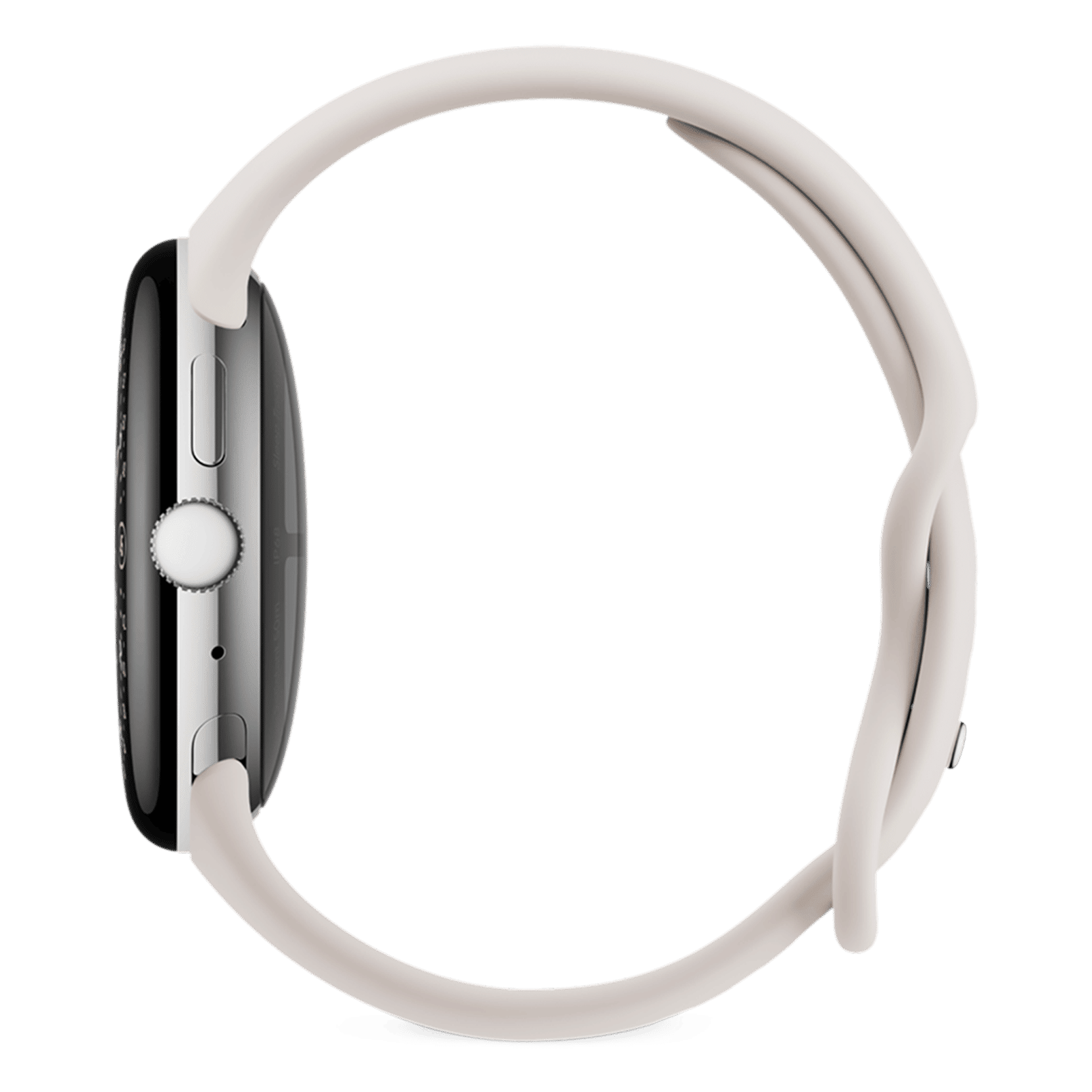 Google Pixel Watch 4 Wi-Fi+Bluetooth Wear OS 6.0 Smartwatch (45mm AMOLED LTPO Display, Qualcomm Snapdragon W5 Gen 2 Cortex-M55, Health Tracking Insights, Porcelain Active Band)_2