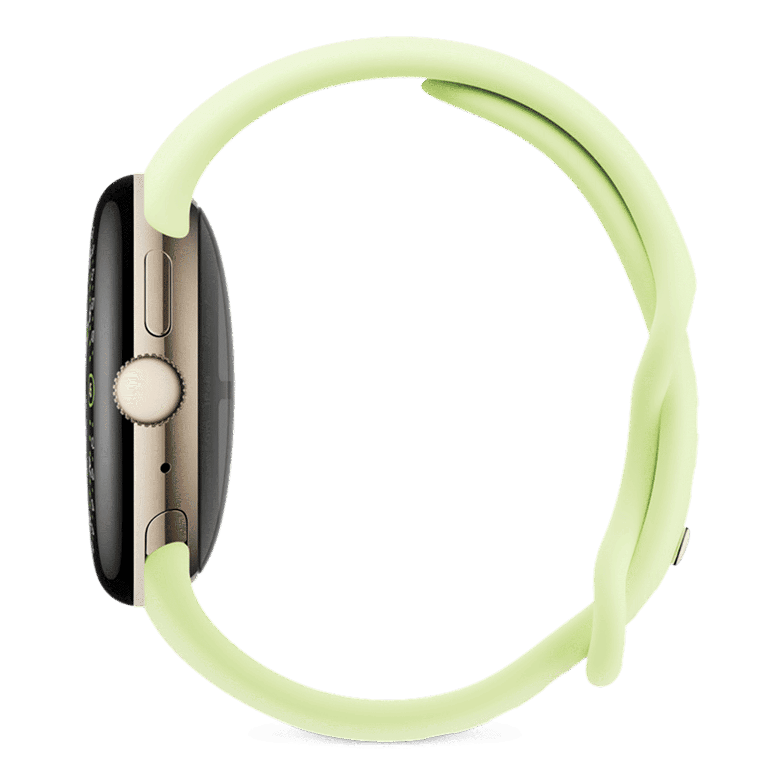 Google Pixel Watch 4 Wi-Fi+Bluetooth Wear OS 6.0 Smartwatch (41mm AMOLED LTPO Display, Qualcomm Snapdragon W5 Gen 2 Cortex-M55, Health Tracking Insights, Lemongrass Active Band)_2