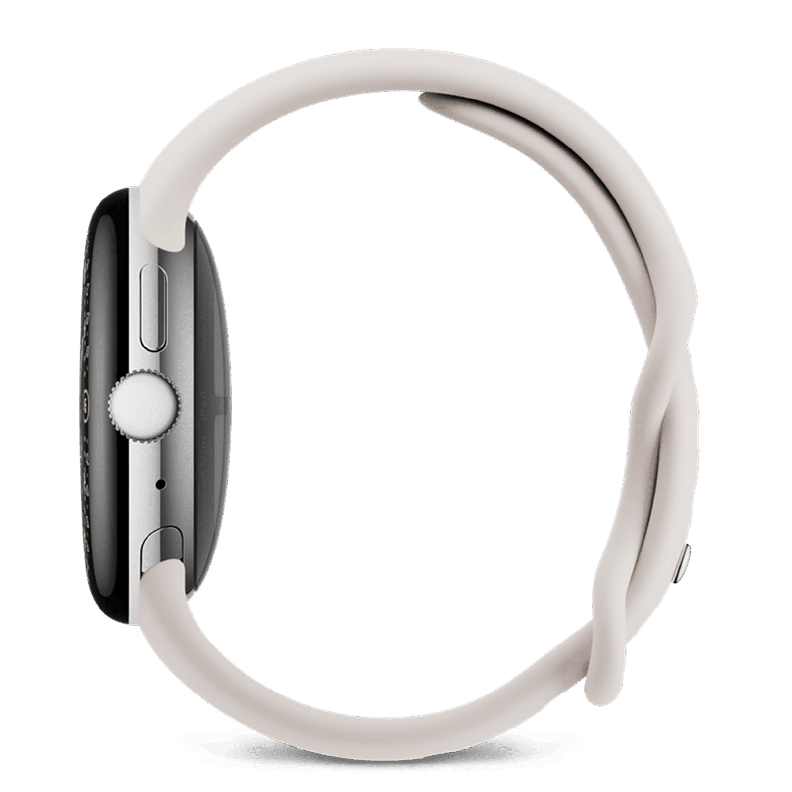 Google Pixel Watch 4 Wi-Fi+Bluetooth Wear OS 6.0 Smartwatch (41mm AMOLED LTPO Display, Qualcomm Snapdragon W5 Gen 2 Cortex-M55, Health Tracking Insights, Porcelain Active Band)_2