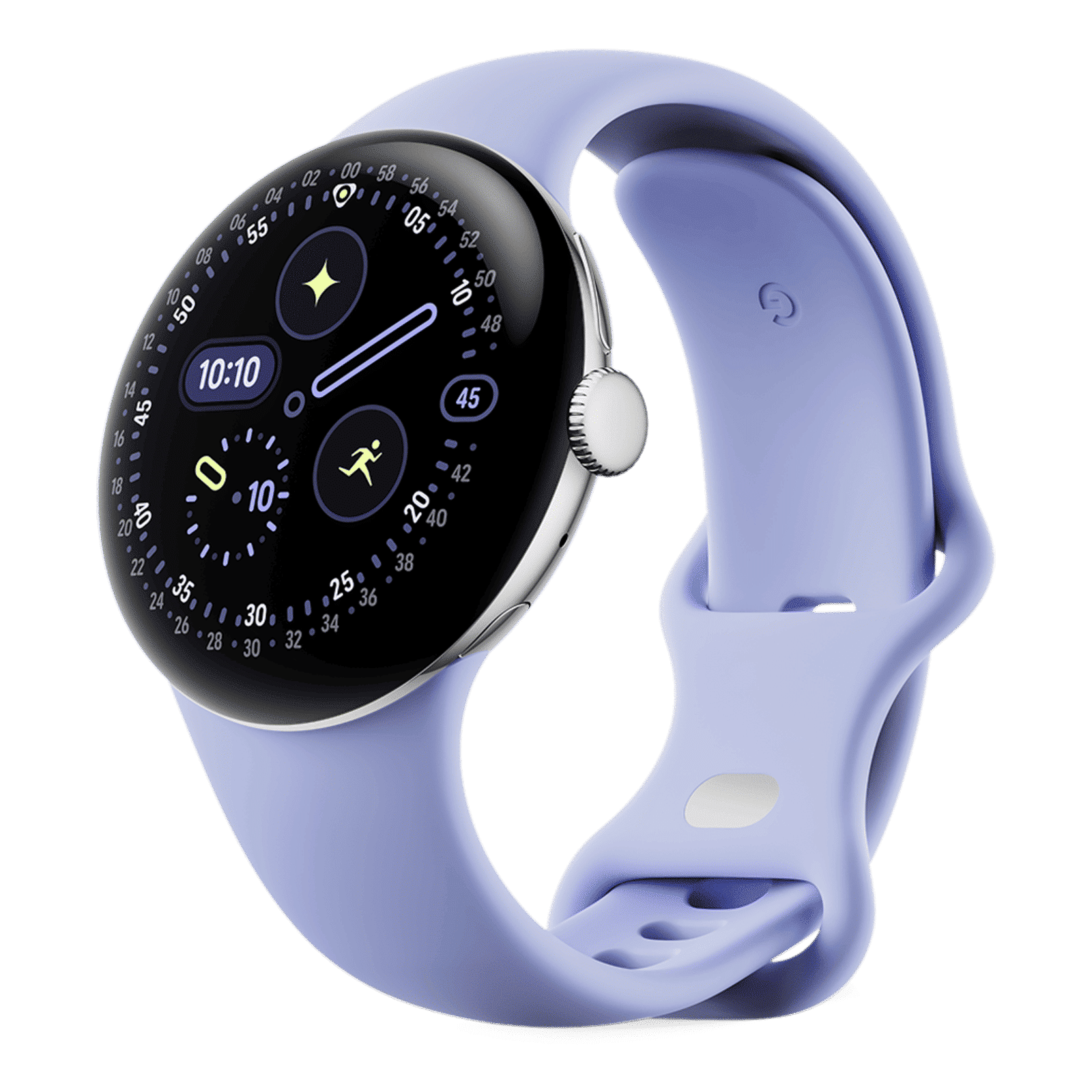 Google Pixel Watch 4 Wi-Fi+Bluetooth Wear OS 6.0 Smartwatch (41mm AMOLED LTPO Display, Qualcomm Snapdragon W5 Gen 2 Cortex-M55, Health Tracking Insights, Iris Active Band)_3