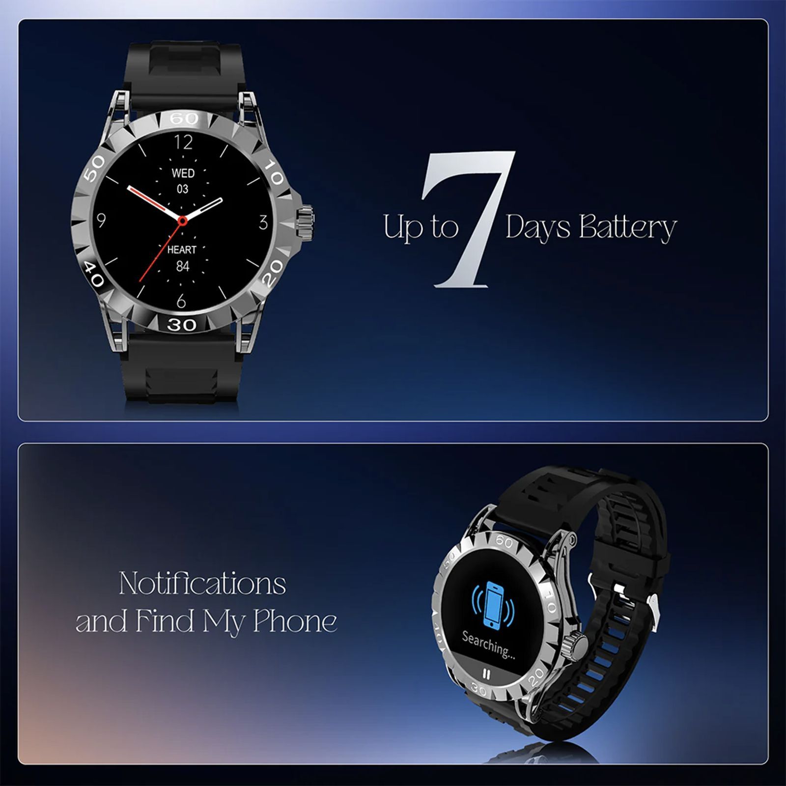 boAt Enigma Orion Smartwatch with Bluetooth Calling (35.3mm HD Display, IP67 Water Resistant, Active Black Strap)_8