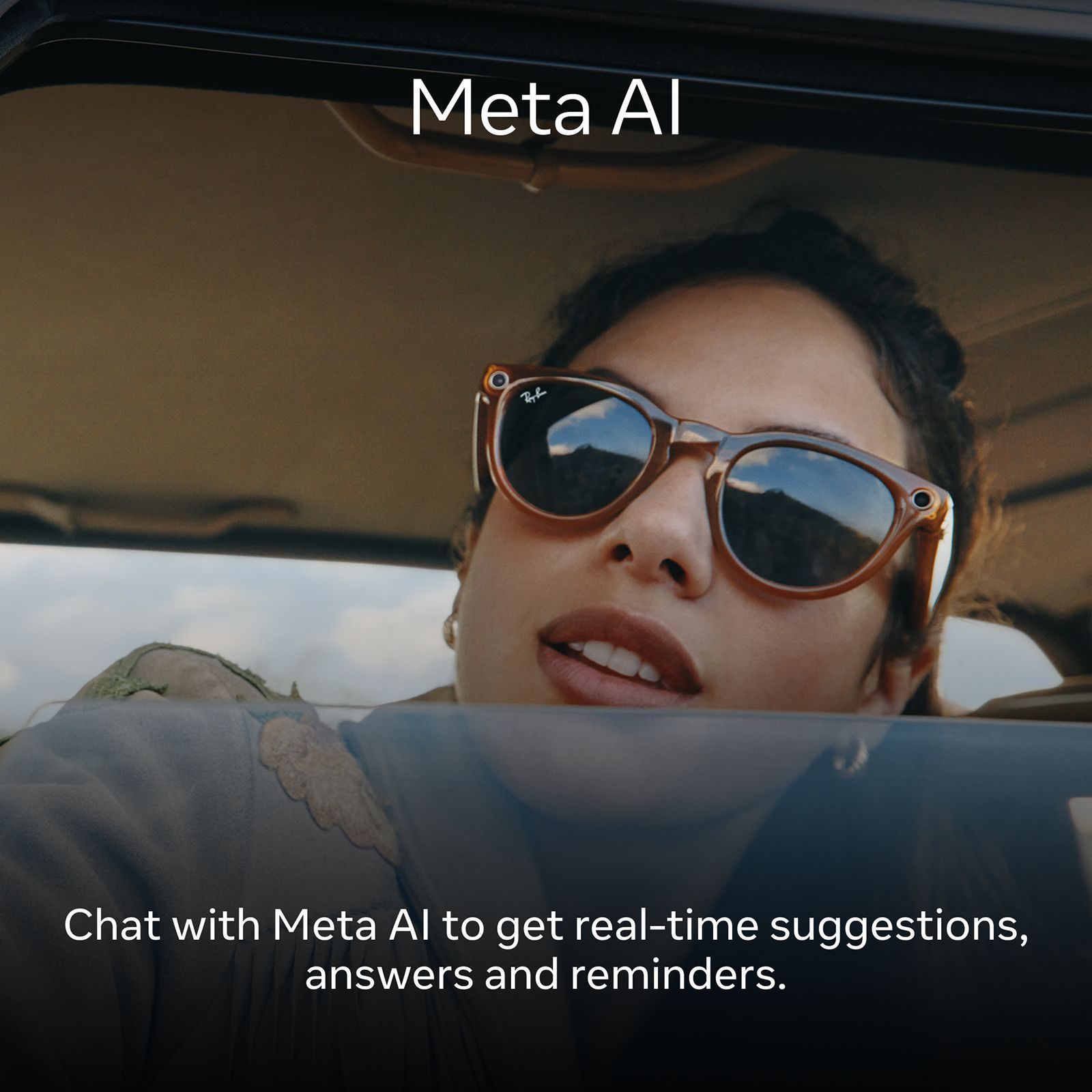 Ray-Ban Meta Wayfarer (Gen 1) Meta AI Glasses (12MP Ultra-Wide Camera, AI Voice Assistant, Open-ear Audio, Live Translation, Grey Polarised Lenses, Standard, Matte Black) Ray-Ban Meta Wayfarer (Gen 1) Meta AI Glasses (12MP Ultra-Wide Camera, AI Voice Assistant, Open-ear Audio, Live Translation, Grey Polarised Lenses, Standard, Matte Black)_4