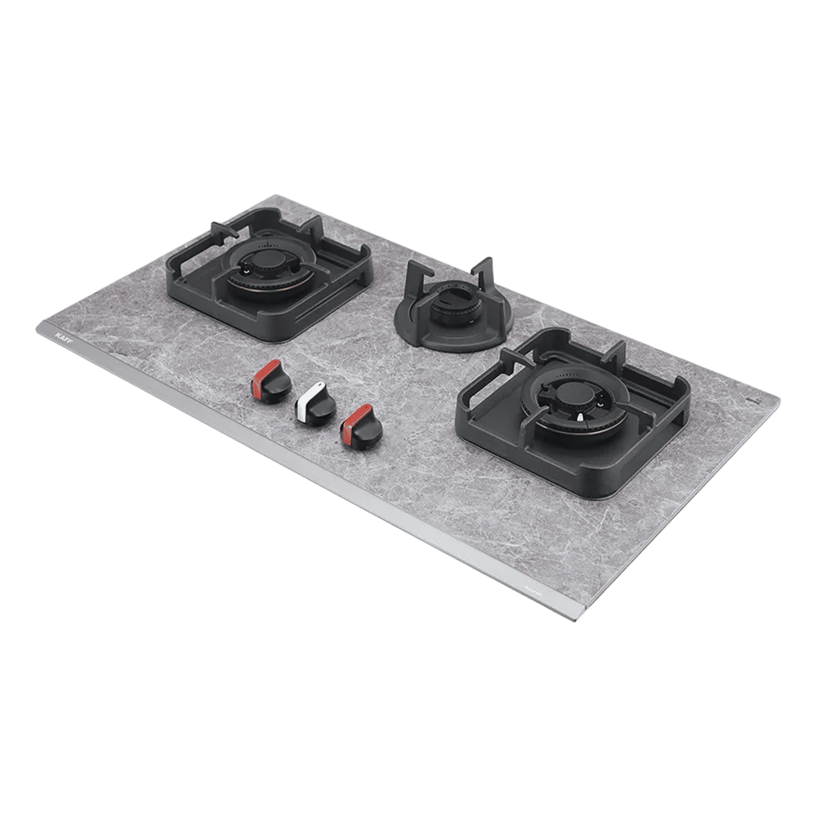 KAFF MARMOR 823 Glass Top 3 Burner Automatic Hob (Full Flame Failure Device, Rock Glass Black)_6